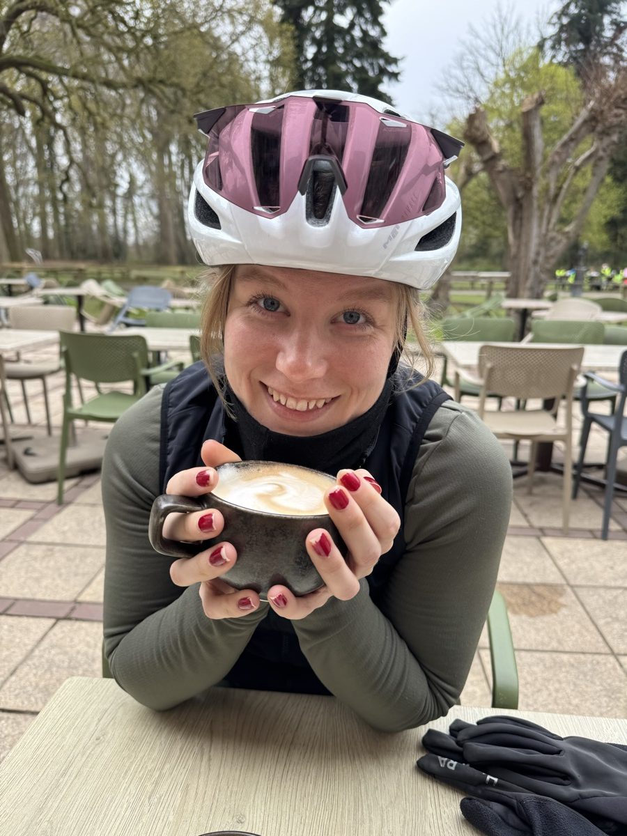 Kaffepause på sykkeltur